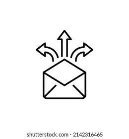 email marketing icon in vector. logotype