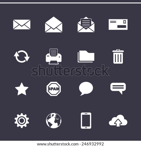 Similar – control panel Mail