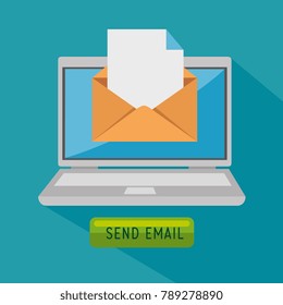 email marketing internet advertising concept 