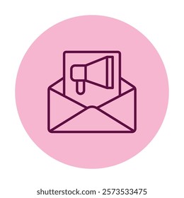 Email marketing pentaglow , vector, pixel perfect, illustrator file 