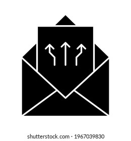 Email, marketing, promotion, subscription icon vector image. Can also be used for web marketing. Suitable for use on web apps, mobile apps and print media.