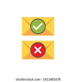 Email Marketing Rules and Regulations Icon  with Unsubscribe Idea