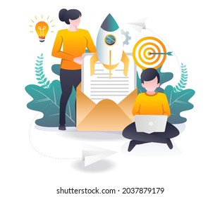 
Email marketing and social media sales strategy