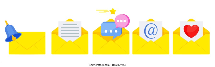 Email marketing strategy. Successful strategy for attracting customers with email newsletters. Sales funnel. Customer journey. Flat vector illustration.