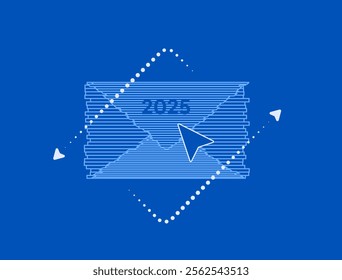 Email marketing trends 2025 with personalized email campaigns, AI-powered automation, interactive designs. E-mail marketing with audience segmentation, predictive analytics and optimized strategies