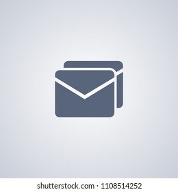 Email marketing, vector best flat icon on white background , EPS 10