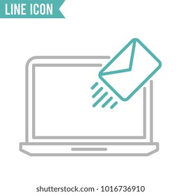 Email marketing vector icon