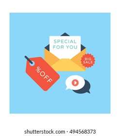 Email Marketing Vector Icon