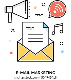 Email Marketing Vector Icon