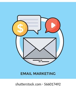 Email Marketing Vector Icon