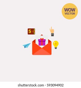 E-mail Marketing Vector Icon