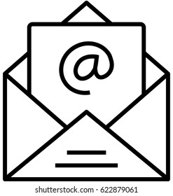 Email Marketing Vector Icon 