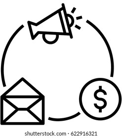 Email Marketing Vector Icon