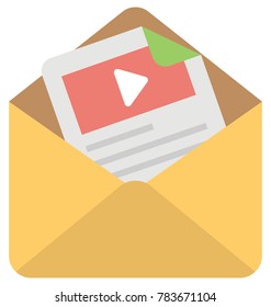 
Email marketing Vector Icon
