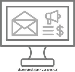 Email Marketing vector icon. Can be used for printing, mobile and web applications.