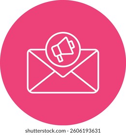 Email Marketing vector icon. Can be used for printing, mobile and web applications.
