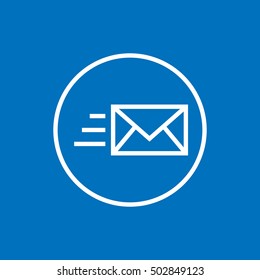 Email marketing vector icon. Linear style