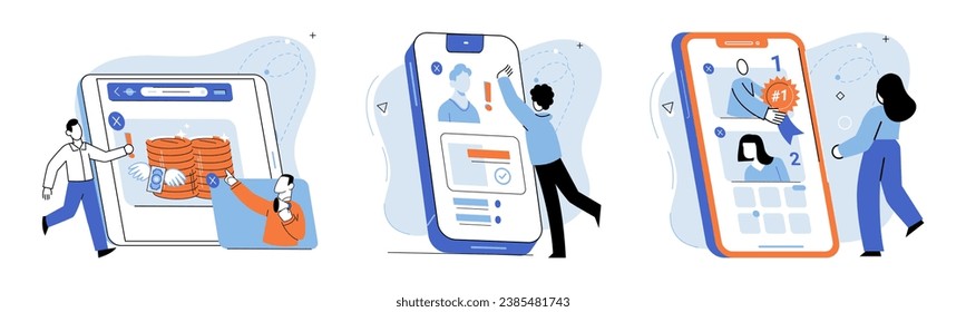 Email marketing vector illustration. The email marketing concept highlights importance personalization and targeted strategies Technology enables automation and optimization in email marketing