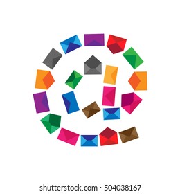 Email marketing vector illustration. Flat style
