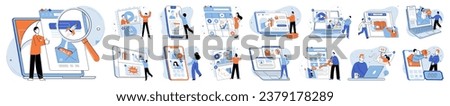 Email marketing vector illustration. Email marketing has become essential tool for businesses to reach their target audience The mailbox is virtual gateway for receiving marketing messages and news