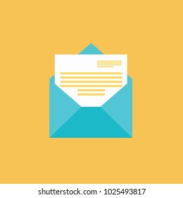 Email message concept. New, incoming message, sms. letter. Delivery of messages, sms. Mail notification, sending messages. Get mail chat message Coming messages