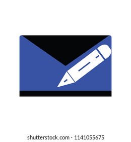 Email message concept. New, incoming message, sms