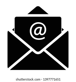 email message envelope icon vector