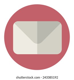 Email Message Envelope Online Media Vector Illustration Concept