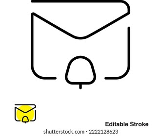 Email Message Envelope Outline Icon Eps