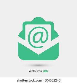 Email message flat icon