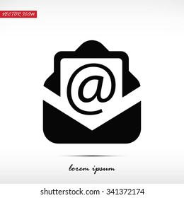 Email message flat icon