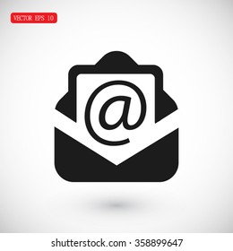 Email message flat icon