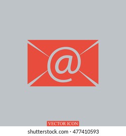Email message flat icon, vector best flat icon, EPS