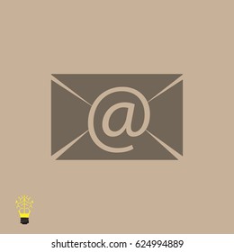 Email message flat icon, vector best flat icon, EPS