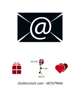 Email message flat icon, vector best flat icon, EPS