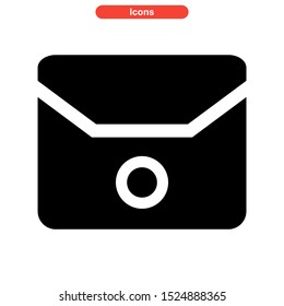 email message icon isolated sign symbol vector illustration - high quality black style vector icons
