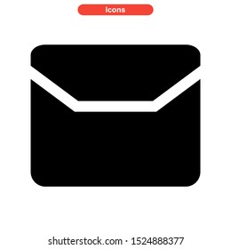email message icon isolated sign symbol vector illustration - high quality black style vector icons
