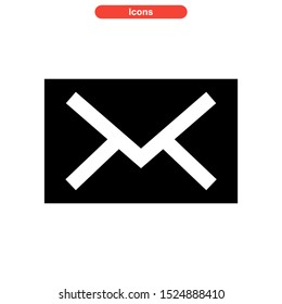 email message icon isolated sign symbol vector illustration - high quality black style vector icons
