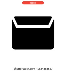 email message icon isolated sign symbol vector illustration - high quality black style vector icons
