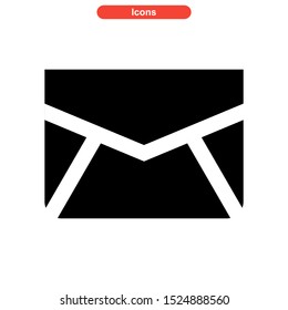 email message icon isolated sign symbol vector illustration - high quality black style vector icons
