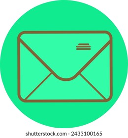email message icon isolated sign symbol vector illustration