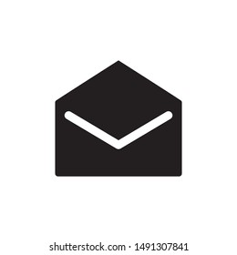 Email, message icon vector design illustration