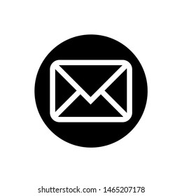 Email message icon vector template for business, digital, web and print.