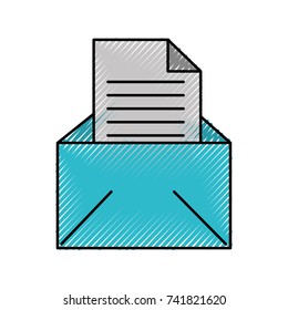 email message letter envelope open icon