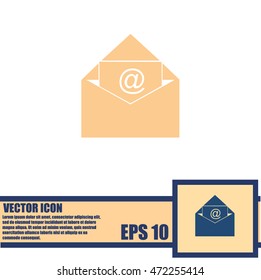 Email message vector icon
