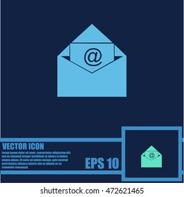 Email message vector icon