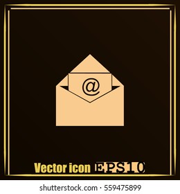 Email message vector icon