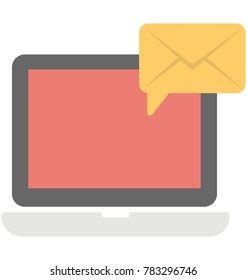 
Email Message Vector Icon
