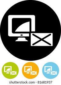 Email message vector icons