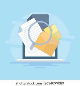 Email and messaging concept, Using email campaigns to reach target markets for online businesses. Email services, Email marketing, user interface templates. Flat design illustrations.